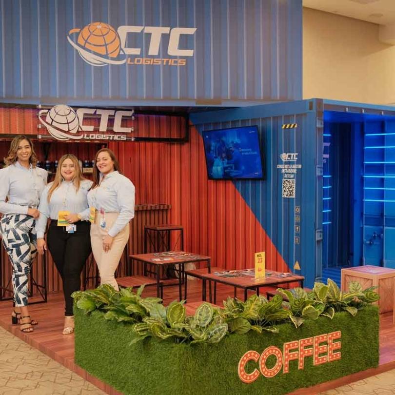 CTC LOGISTICS – NOMINADO TERCERA CATEGORÍA MEJOR DISEÑO STAND PROVEEDOR DE LA CONSTRUCCIÓN