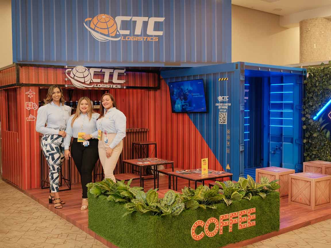 CTC LOGISTICS – NOMINADO TERCERA CATEGORÍA MEJOR DISEÑO STAND PROVEEDOR DE LA CONSTRUCCIÓN