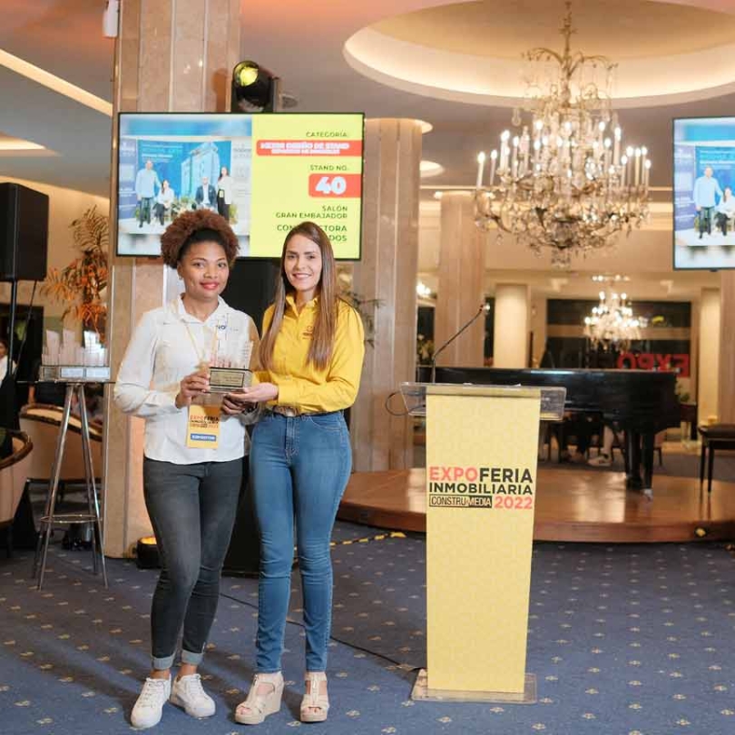 CONSRTUCTORA RODOS – GANADOR PRIMERA CATEGORÍA MEJOR DISEÑO STAND EXPOSITOR DE INMUEBLES